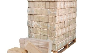 Holz Briketts Nadelholz 960 kg (96 Packungen)