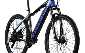 E-Bike Mountainbike »Z801«, 27,5 Zoll, RH: 48 cm, 21-Gang blau/schwarz